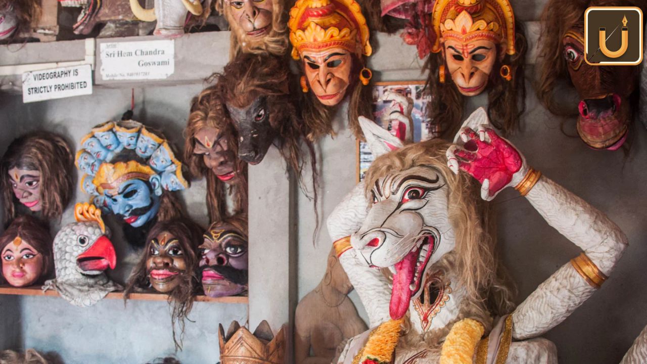 Usthadian Academy / Majuli Mask Making And Manuscript Painting Receive GI Tags | 12 mar 2024 Usthadian Academy / Majuli Mask Making And Manuscript Painting Receive GI Tags